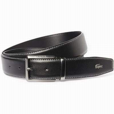 ceinture lacoste blanche