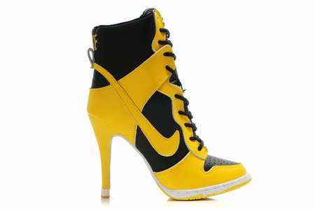 chaussure talon compensé homme