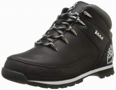 timberland noir et or